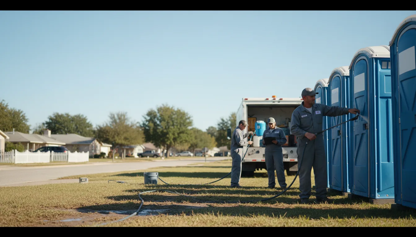 Long-Term Portable Toilet Rental in Rackerby, CA near me